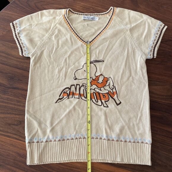 Vintage Snoopy UFS Sweater Shirt Size Medium - Picture 7 of 8